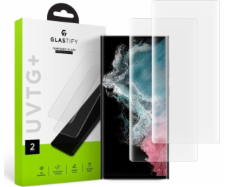 Glastify TEPLENÉ SKLO GLASTIFY UVTG+ 2BALENIE GALAXY S23 ...