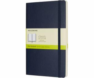 Moleskine Moleskine Sapphire Blue Large Plain Notebook Soft