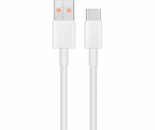 Techonic USB-A - USB-C USB kábel 1 m Biely (5903396133022)