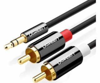 Ugreen Jack 3,5 mm - RCA (Cinch) kábel x 2 1,5 m čierny (...