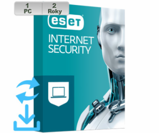 ESET Internet Security 20XX 1PC na 2r El.lic AKT