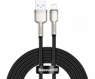 Baseus USB-A - Lightning kábel 2 m čierny (CALJK-B01)