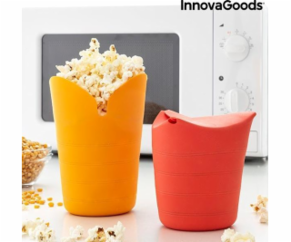 InnovaGoods Skladacie silikónové stroje na popcorn Innova...