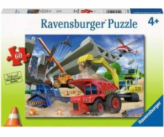 Ravensburger Puzzle 60 dielikov Stavebné stroje 051823 Ra...