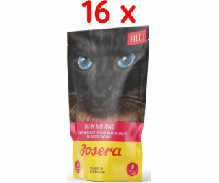 Josera Karma Filé kura s hovädzím mäsom 16x70g