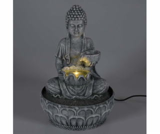 Fontána pokojová s LED osvětlením 29 cm Budha