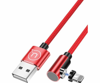 Usams USB-A – Lightning kabel 1 m červený (63289)