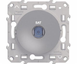 Schneider Electric Odace SAT hliníková anténní zásuvka S5...