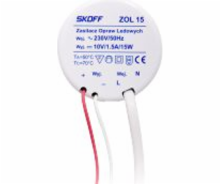 SKOFF LED zdroj 10V 15W (ZL-015-C-1-1-ML-PL-01)