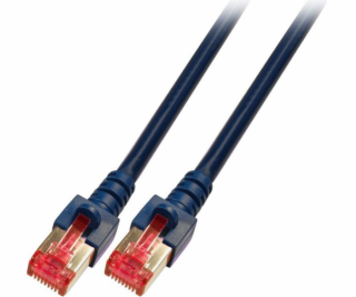 EFB Patchcord, 5m, S/FTP, Cat6, PIMF, černý (K5515.5)