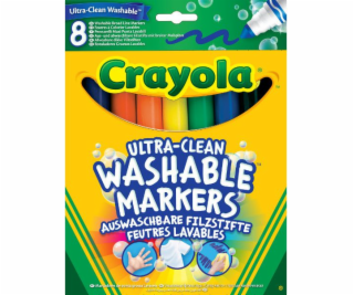 Crayola super smývatelné fixy 8 ks. (58-8328)