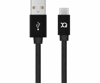 Xqisit USB-A – USB-C kabel USB 1,8 m černý (112200)