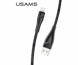 Usams USB-A – Lightning kabel 2 m černý (63789-uniw)