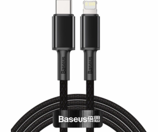 Baseus USB-C - Lightning USB kábel 2 m čierny (CATLGD-A01)