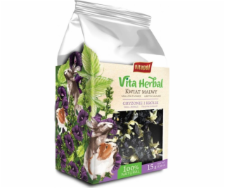 Vitapol Vita Herbal pro hlodavce a králíky, květ slézu, 15g