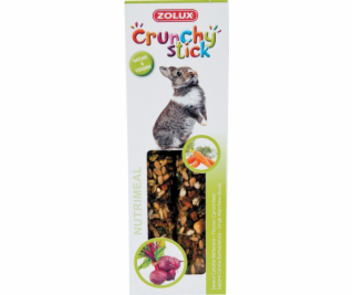 Zolux Crunchy Stick králík mrkev/červená řepa 115g