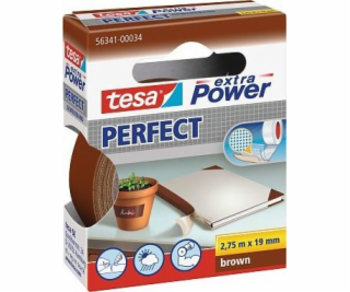 Tesa tesa extra Power Perfect Gewebeband 2,75m 19mm hnědá