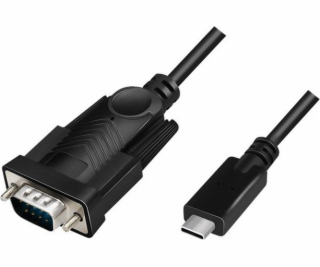 LogiLink USB-C – RS-232 USB kabel 1,2 m černý (AU0051A)