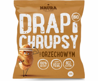 Naura Naura Drapi Crisps s ořechovou příchutí - 50 g