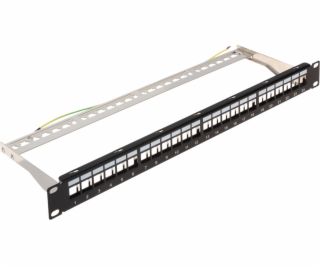 Patchpanel 1U 19 24x slot keystone (PP-24/FX/C)