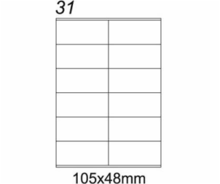 Emerson Label 105x48 (eta4105x048w)