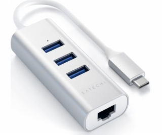 Satechi USB HUB 1x RJ-45 + 3x USB-A 3.0 (ST-TC2N1USB31AS)