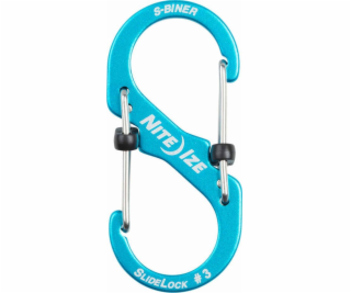 NiteIze Nite Ize S-Biner Slidelock #3 Blue