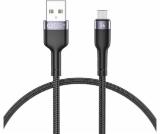 Tech-Protect USB-A - microUSB USB kabel 0,25 m černý (THP...