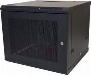 RACK závěsná skříň 19 palců 6U 600x600 perforované dveře ...