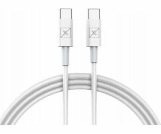 USB maxximus kabel mx šok 20w pd c/c bílá/bílá