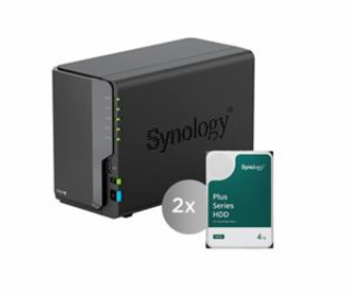 Synology DiskStation DS224+, 2-bay NAS, včetně 2ks HDD 4T...