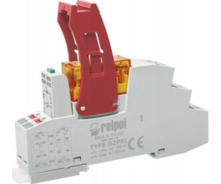 Relpol Push-in Interface Relay 2P 230VAC 8A AgNi PI84-230...