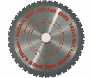 Global Disc Saw pro řezání oceli globální pila 165 x 1,4 ...