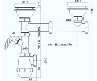 AKCES 19146 SIPHON SIPHON. 1-COM. LAHEV, NEREZOVÉ SÍTO. 2...