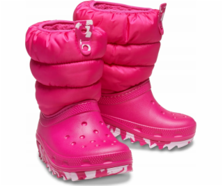 Crocs Crocs Classic Neo Puff Boot Toddler 207683-6X0 Růžo...