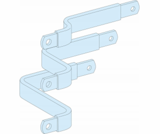 Schneider Electric Rail Connector 250A NSX250 3P LVS04423