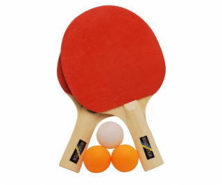 Set na pingpong RULYT 1ST-01, 2 x raketa, 3 x míč