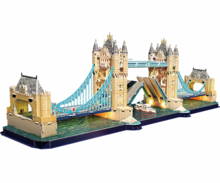 Puzzle 3D Tower Bridge LED L531h Cubic Fun