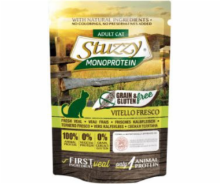 STUZZY Monoprotein Telecí - mokré krmivo pro kočky - 85 g