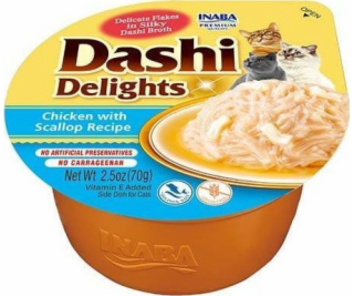 INABA Dashi Delights Kuře s hřebenem ve vývaru - kočičí p...