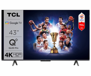 TCL C655 Smart QLED TV 43  4K (43C655)