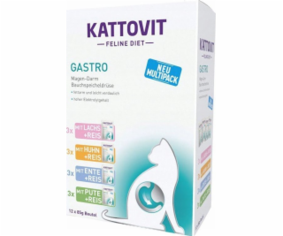 KATTOVIT Feline Diet Gastro - mokré krmivo pro kočky - 12...