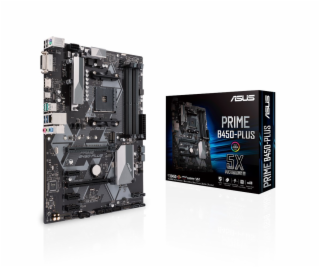 Základná doska PRIME B450-PLUS AM4 4DDR4 DVI/HDMI/M.2 ATX