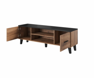 Cama TV stand LOTTA 160 2D2K wotan oak/mat black