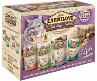 Carnilove cat pouch MULTIPACK (12x85g) kapsičky pro kočky