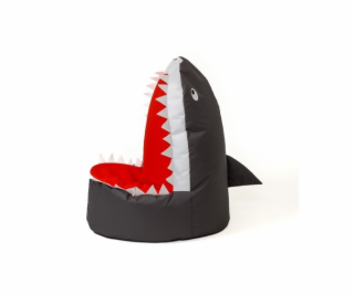 Sako taška pouf Shark black XXL 100 x 60 cm