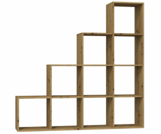 Topeshop STEP ARTISAN 4X4 living room bookcase