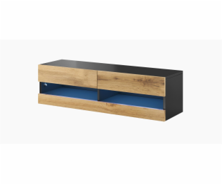 Cama TV stand VIGO NEW 30/140/40 black/wotan oak