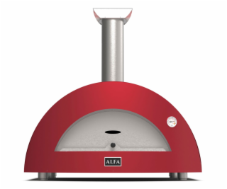 Alfa Forni Moderno 3 Pizze Wood red