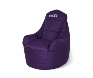 Sako Boss fialová taška pouffe XXL 140 x 90 cm